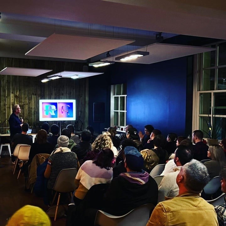 Branding in Music Industry - Larym Creative Director, Presents a House Music Retrospective at Swansee College of The Arts Larym Design